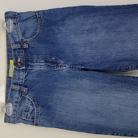 Old Navy Blue Faded Straight Leg Jeans Boys 14 - Picture 2 of 14